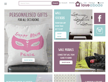 Tablet Screenshot of loveabode.com